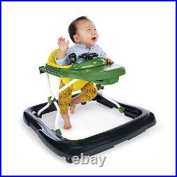 John Deere Gator 4-in-1 Baby Walker with Removable Steering Wheel, Green