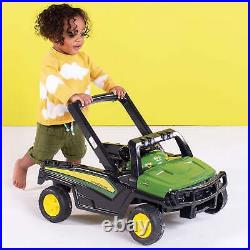 John Deere Gator 4-in-1 Baby Walker with Removable Steering Wheel, Green