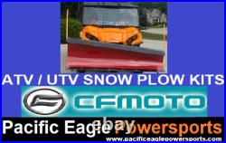 John Deere Gator HPX/XUV Full 72 Snow Plow Kit with a Curved Blade 2011-2024