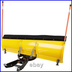 John Deere Gator HPX/XUV Full 72 Snow Plow Kit with a Curved Blade 2011-2024