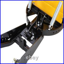 John Deere Gator HPX/XUV Full 72 Snow Plow Kit with a Curved Blade 2011-2024