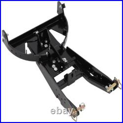 John Deere Gator HPX/XUV Full 72 Snow Plow Kit with a Curved Blade 2011-2024