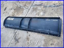John Deere Gator OEM 66 inch Snow Plow Front Blade and Wear Bar AUC17294 UC26521