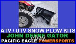 John Deere Gator XUV Pro 66 Snow Plow Kit, Plow Blade Pushtubes & Plow Mount