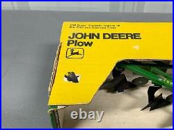 John Deere Green Yellow Open Box 4 BOTTOM PLOW Rare Box Variation 116 Ertl Die