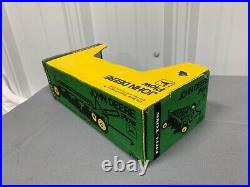 John Deere Green Yellow Open Box 4 BOTTOM PLOW Rare Box Variation 116 Ertl Die