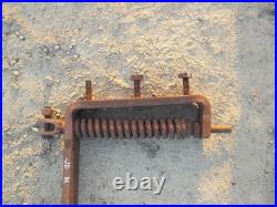 John Deere H JD Tractor cultivator plow mounting spring bracket holder mount