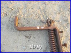 John Deere H JD Tractor cultivator plow mounting spring bracket holder mount