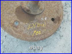 John Deere H JD Tractor rear plow steel wheel with mounting hub bracket HARDTOFIND