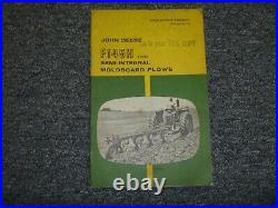 John Deere JD F145H Moldboard Plows Owner Operator Maintenance Manual OMA12977A