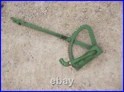 John Deere JD Tractor cultivator implement mower plow hand lift bracket