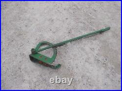 John Deere JD Tractor cultivator implement mower plow hand lift bracket