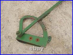 John Deere JD Tractor cultivator implement mower plow hand lift bracket