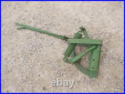John Deere JD Tractor cultivator implement mower plow hand lift spring bracket