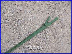 John Deere JD Tractor cultivator implement mower plow hand lift spring bracket