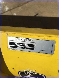 John Deere L108 L110 L111 L120 L130 LA150 LA175 Lawn Mower 46 Front Snow Plow