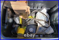John Deere L130 46 Riding Mower W Deck Plow Bagger Chains Belts Parts Running John Deere L130 46 Riding Mower W Deck Plow Bagger Chains Belts Parts Running