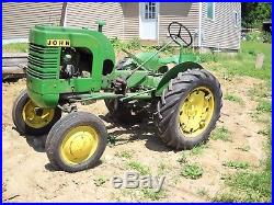 John Deere LA Tractor 1941 tractor weights cultivator / plow