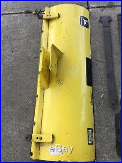 John Deere LT133 LT155 LT166 42 Front Snow Blade Plow & Frame with Hand Lift
