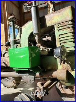 John Deere L 1942 electric start 2nd owner deluxe version of correct plow &misc