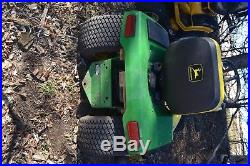 John Deere Lawn Mower D335 with Plow
