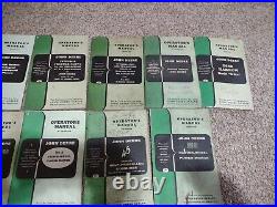 John Deere Lot Of 13 Implement Operator Manuals