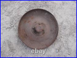 John Deere MT JD M Tractor plow rear steel tail wheel with center hub