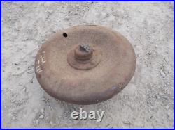 John Deere MT JD M Tractor plow rear steel tail wheel with center hub