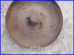 John Deere MT JD M Tractor plow rear steel tail wheel with center hub