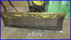 John Deere Model 400 54 4 Way, Up And Down Left And Right Hydr Snow Plow Blade