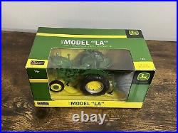 John Deere Model LA Tractor With L-12 Cultivator By SpecCast 1/16 Scale