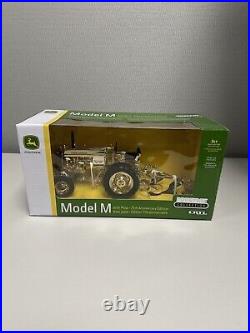 John Deere Model M with Plow 1/16 Gold 75th Anniversary