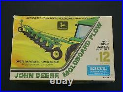 John Deere Moldboard Plow 1/25th Scale ERTL Model Kit Tractor / Farming