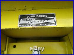 John Deere Plow / Blade Fits 110 112 200 208 210 212 214 216 Model 43 Excellent