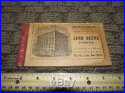 John Deere Plow Company Dealer Order Book Postcards Early 1900s