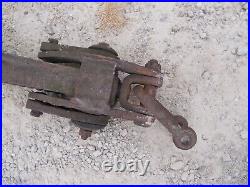 John Deere Plow G714A main spring tongue hitch with clevis to tractor