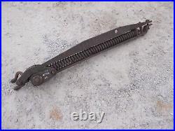 John Deere Plow G714A main spring tongue hitch with clevis to tractor