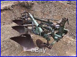 John Deere Plow Hydraulic Reset 3 Bottom 3pt Tractor / Extra Parts
