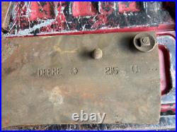 John Deere Plow Share Point New Old Stock Barn Find # 215