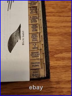 John Deere Plow Works Repair Catalog M 1923