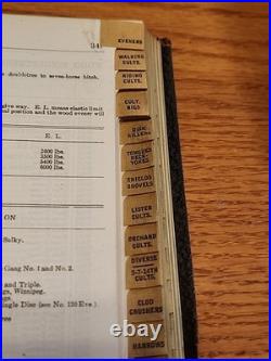 John Deere Plow Works Repair Catalog M 1923