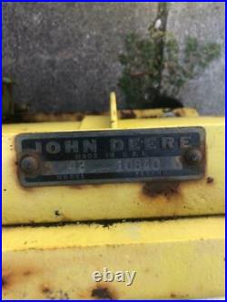John Deere Plow for 110 Round Fender
