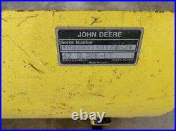 John Deere Snow Plow Blade For Garden Tractor 48