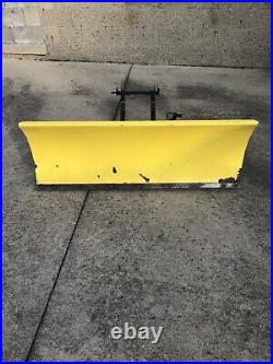 John Deere Snow Plow Front Blade With Blade Angle Kit & Owners Manual 48