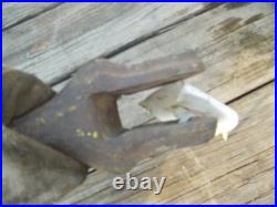 John Deere Tractor Original JD logo drawbar plow clevis with WEAR