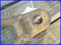 John Deere Tractor Original JD logo drawbar plow clevis with WEAR