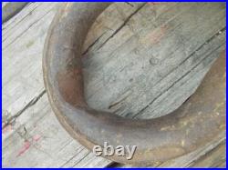 John Deere Tractor Original JD logo drawbar plow clevis with WEAR