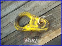 John Deere Tractor Original NICE JD logo drawbar plow clevis