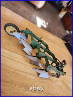 John Deere Tractor Plow and Spreader
