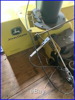 John Deere Tractor X304 17HP 44 Snowblower Plow Attachment